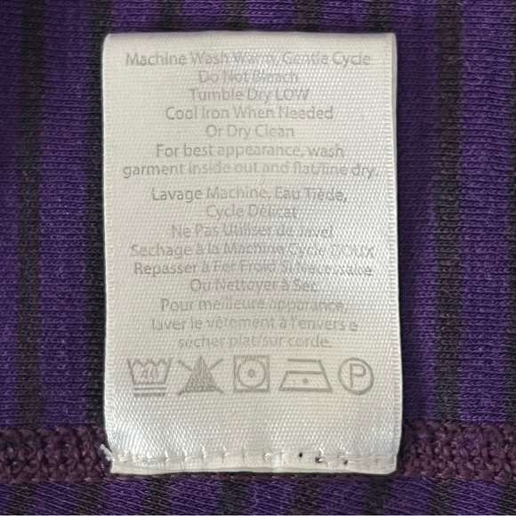 Smartwool NTS 250 Wool Long Sleeve Baselayer Crewneck Top Purple/Black Sz M - Picture 10 of 13